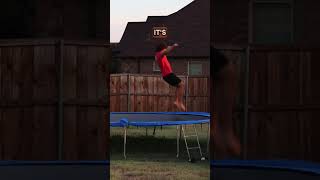 HOW TO DO A GAINER ON TRAMPOLINE!! 😁