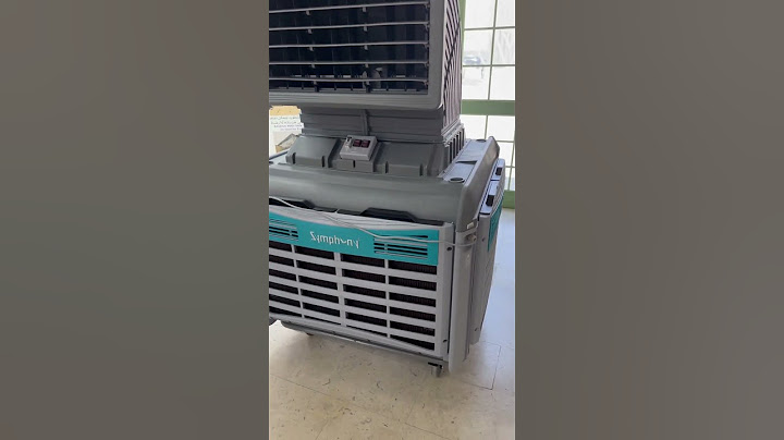 Symphony Movicool XXL Evaporative Air Cooler Made in India.