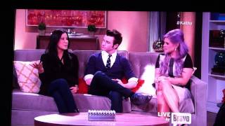 Chris Colfer on The Kathy show 003