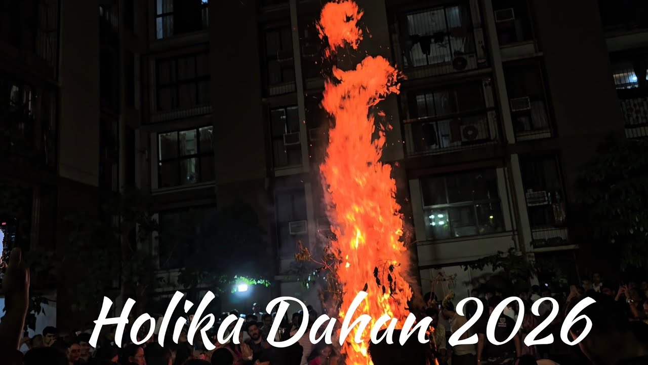 Holika Dahan 2026🔥 “Holika Dahan reminds us that truth and faith always triumph over evil.”