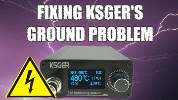Grounding the Ksger T12 Soldering Station
