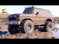 LOCKDOWN: MUD HOG FORD BRONCO - RED NECK MUCKY SWAMP BOG  PAINT JOB - TRAXXAS TRX4 | RC ADVENTURES