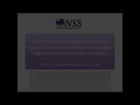 #e135 Preview: Right Hemisphere Stroke - A Review and Best Treatment Practices