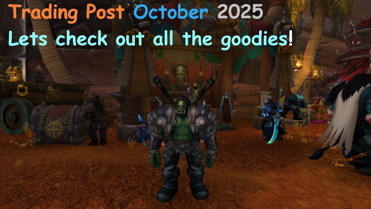 World of Warcraft Trading Post October 2025 Review