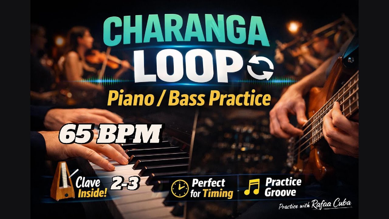 RITMO CHARANGA (PACHANGA) LOOP - PARA PRACTICAR TUMBAOS  - 65 BPM
