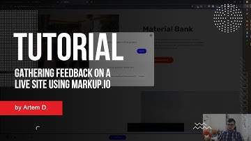Gathering feedback on a live website using Markup.io - #1 Minute Tip