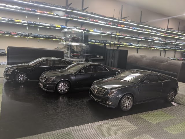 1:18 Diecast Review Unboxing of Cadillac CTS sedan CTS-V and Coupe