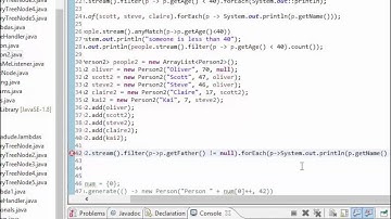 Java 8 Lambdas and Streams