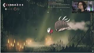 Fireb0rn plays Silksong, but a Vine Boom Plays every time he takes damage