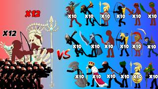 Stick War Legacy - New Undead Skins Spearton Archer Zombie Vs All Stick Figures - Who Will Win? screenshot 4