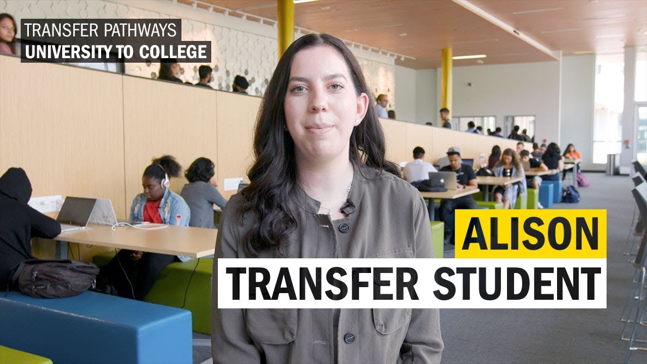 University Transfer Student: Alison - YouTube