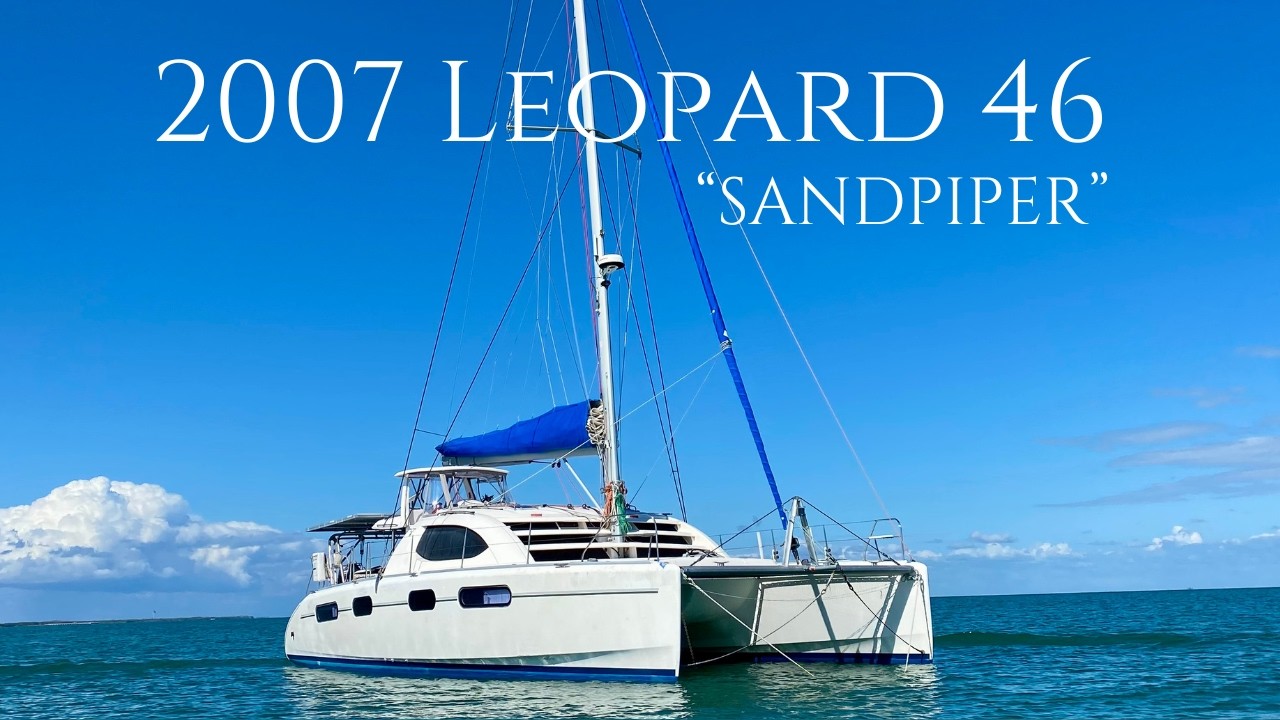 ⁣2007 Leopard 46 Catamaran for Sale | The Catamaran Company