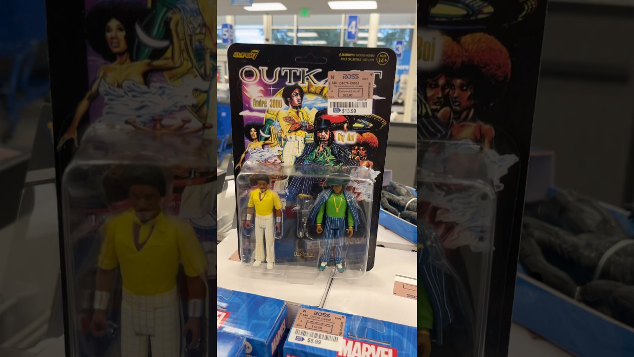 OutKast Super 7 в Ross 👀 #OutKast #Atlanta #HipHop #The90s #NothingLikeNostalgia #ToyHunt #Ross
