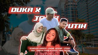 kompilasi tiktok  viral ll DUKA X JANJI PUTIH ll  ( best cover )