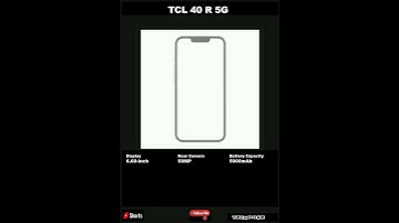 TCL 40 R 5G SmartPhone Features|#shorts