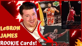 RARE & VALUABLE LeBRON JAMES Rookie Cards | 2003-04 Upper Deck | [S3 E5]