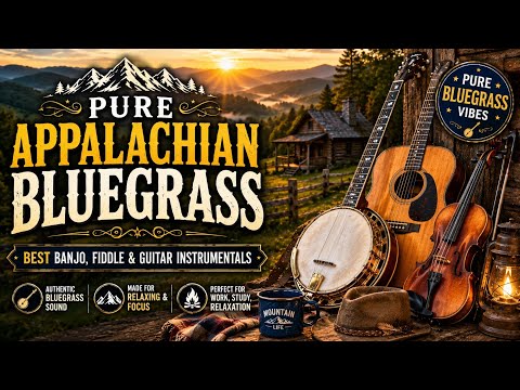 🏔️ Pure Appalachian Bluegrass | Best Banjo, Fiddle & Guitar Instrumentals