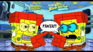 Original SpongeBot VS  Rehydrated SpongeBot SPEEDPAINT