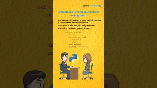 nonlocal keyword in Python | Python interview questions | #pythontutorial #interview #nonlocal Wealth