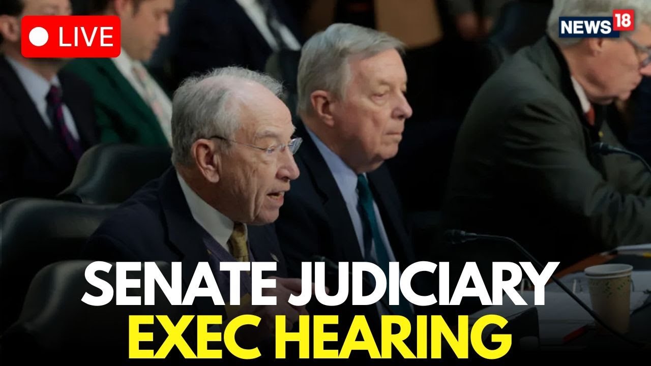 LIVE | Senate Judiciary Committee Hearing: Executive Business Meeting | US Senate LIVE | N18G