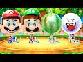 Mario Party 10 Minigames - Mario Vs Luigi Vs Donkey Kong Vs Wario (Master Difficulty)