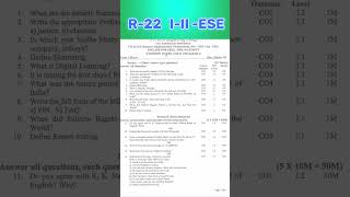 PYQ-R 22-I-I  ESE -ANRK