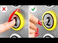 LONG NAILS PROBLEMS AND HACKS || Awkward Girly Situations In Real Life by 123 GO! SERIES