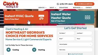 Clark's Instant HVAC Quote