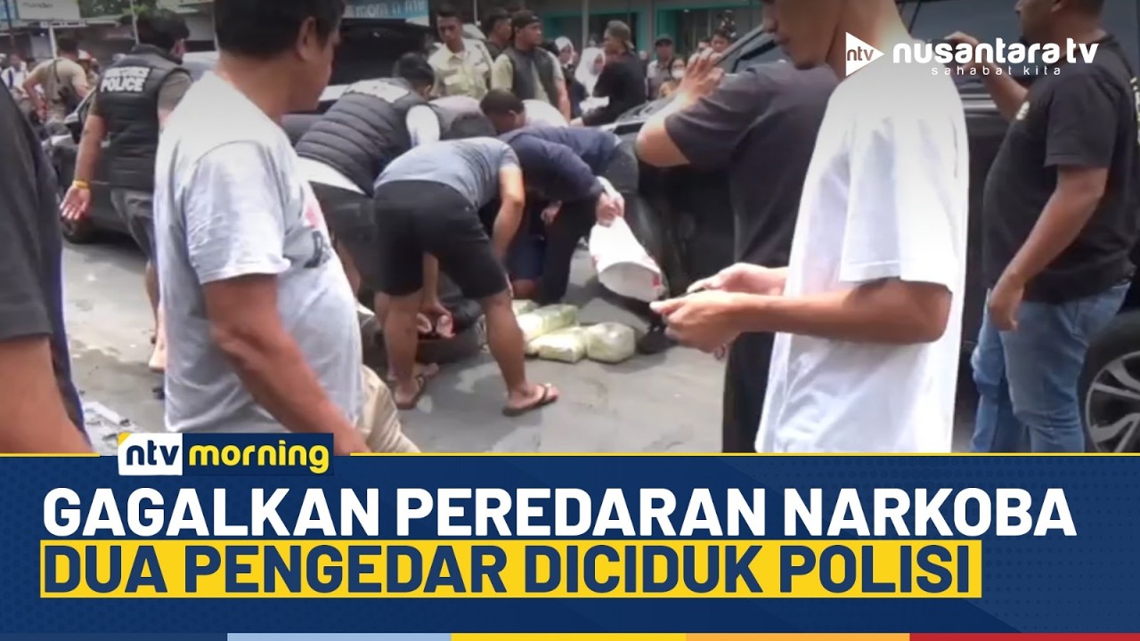 [LIVE] Polisi Gagalkan Peredaran Narkoba Jaringan Internasional, 2 Pengedar Ditangkap | NTV MORNING