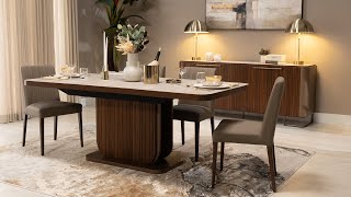 Megara Dining Set | Italian-Made | El Dorado Furniture