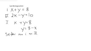 Innsettingsmetoden Grunnl