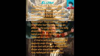 There is a prophet in Israel who had courage to face king and his country, The Prophet Elijah.Amen.