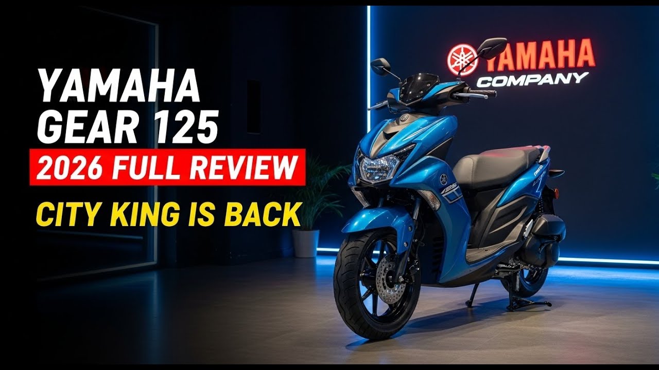 Yamaha Gear 125 2026 Review Indonesia | Motor Irit, Sporty, Warna Biru, Harga Terbaru