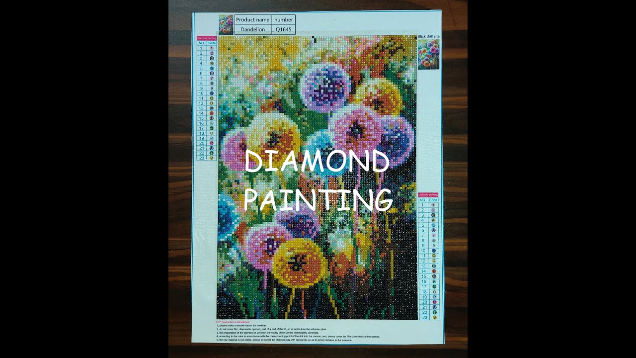 Diamond Painting // Step by Step tutorial // Simple and Sparkling YouTube