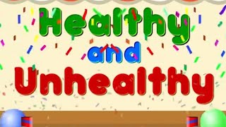 Healthy vs Unhealthy food Quiz for kids | Making healthy food habits | The Ultimate Food Showdown 😋 