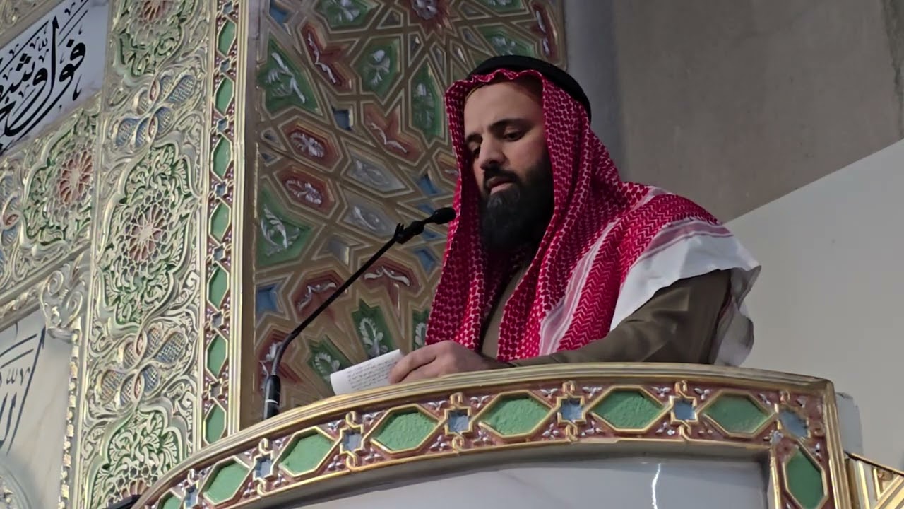 مسجد اوربرو سويد خطبة الجمعة بلغة عربى و سويدى بعنوان (فصل الشتاء)فضيلة الشيخ عمار فقيه 2026/1/9