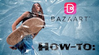 Create the Plastic Wrap Edit 🤩 | Bazaart