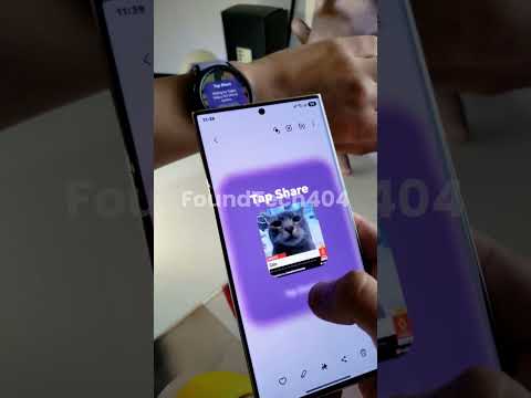 Samsung Tap Share Concept #galaxys26 #oneuifeatures #oneui