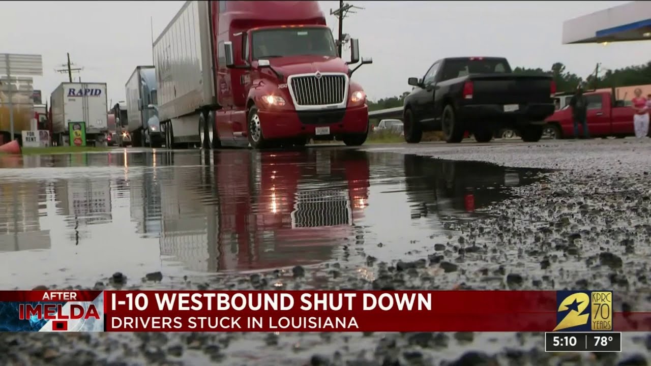 I 10 westbound shut down YouTube