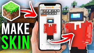 How to Make a 3D Minecraft Skin 😱 | Mobile Only (No PC) custom skin  screenshot 4