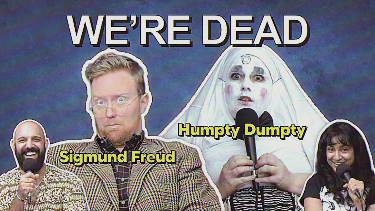 Yeeting a big fall in the afterlife (Andrew Knox, Elizabeth Andrews) | We're Dead