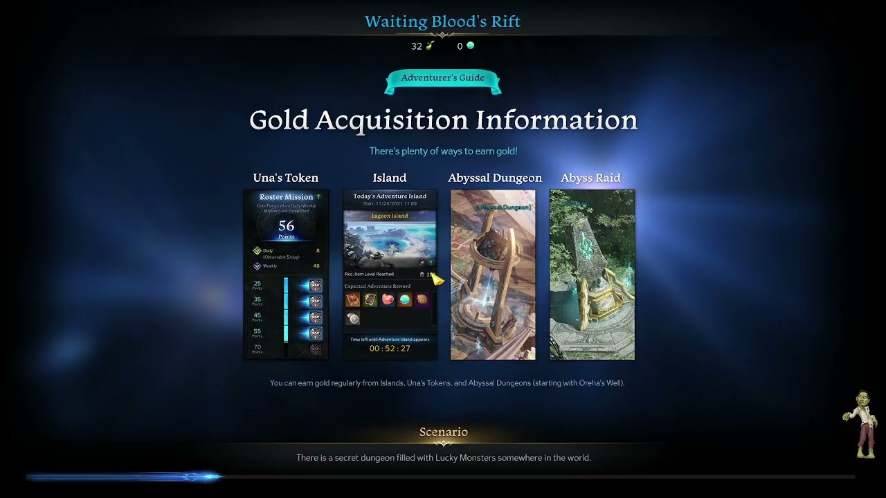 waiting bloods rift nameless valley lost ark secret map location (full)