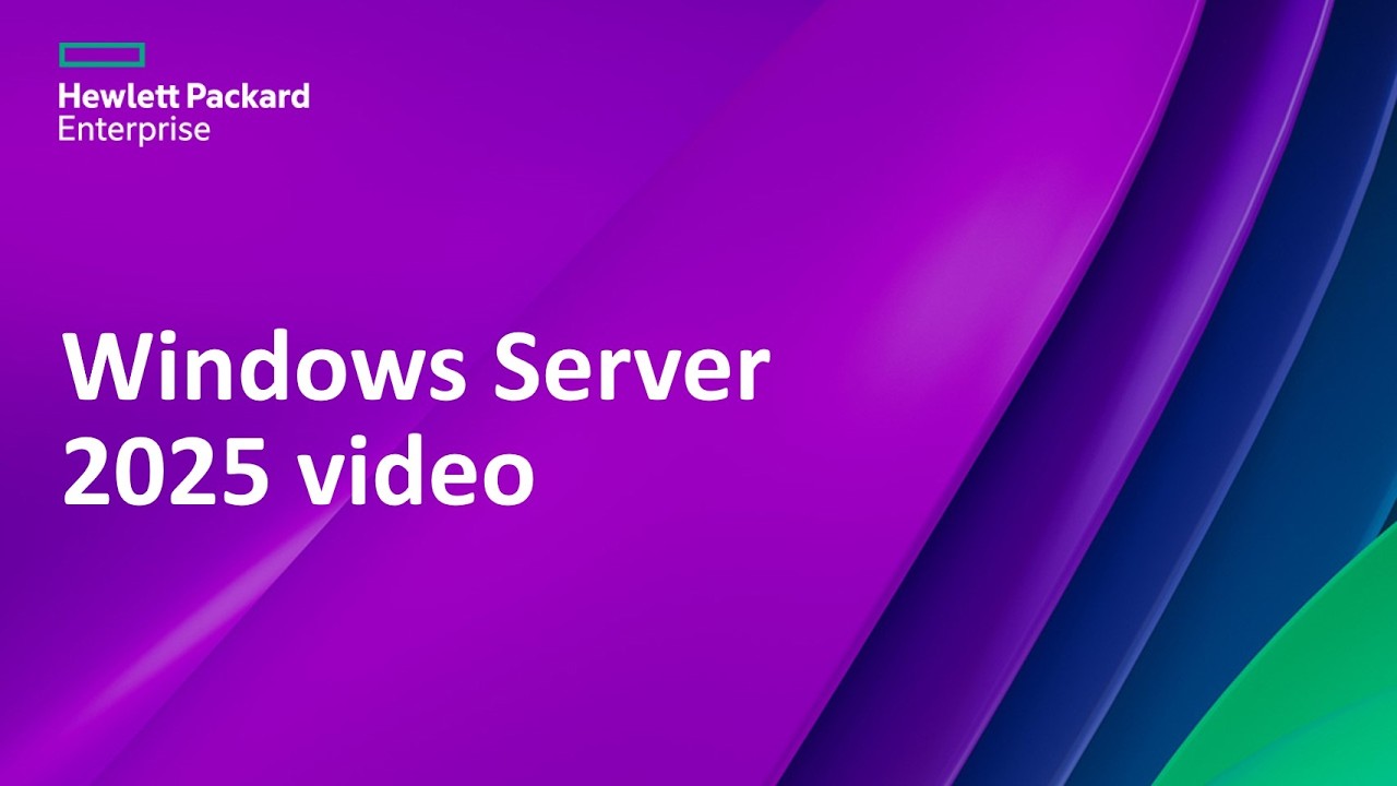 Windows Server 2025 video