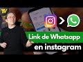 Cómo poner el Link de Whatsapp en Instagram (menos de 5 minutos)