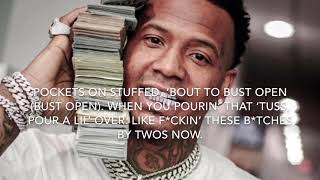 Moneybagg Yo & Gunna- Dior Lyrics