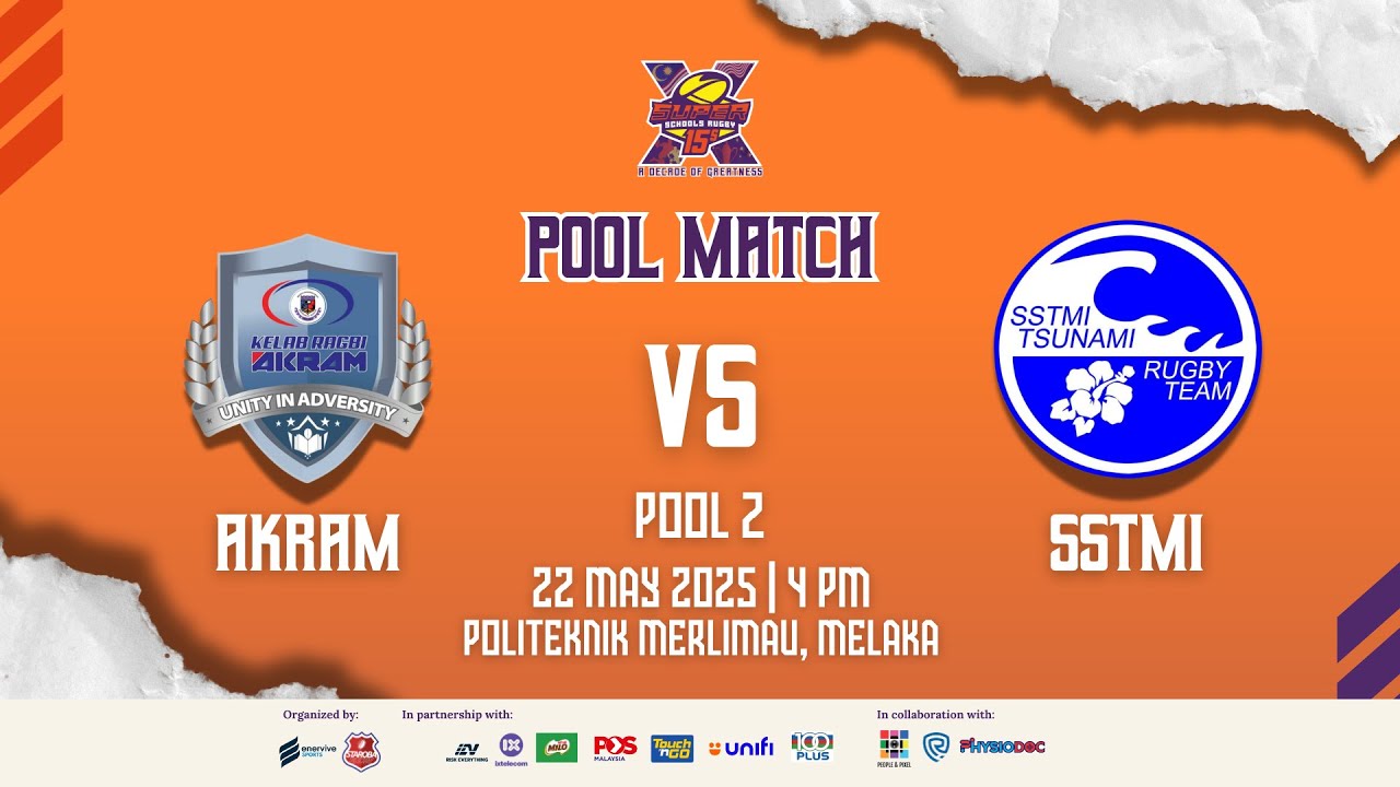 SSR15s - Akademi Ragbi Melaka vs SS Tunku Mahkota Ismail