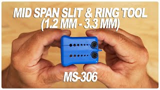 Jonard Tools Mid Span Slit & Ring Tool (MS-306) Product Video
