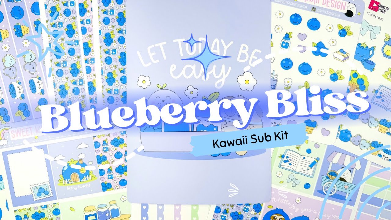 Анонс подписки Kawaii - Blueberry Bliss