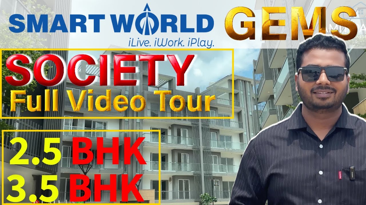 Smartworld Gems Sector 89 Gurgaon | Luxury Society Actual Video Tour 