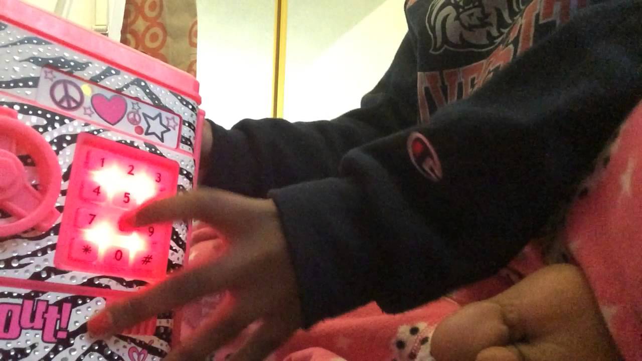 How to change your justice safe box password YouTube